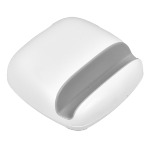 white mobile stand